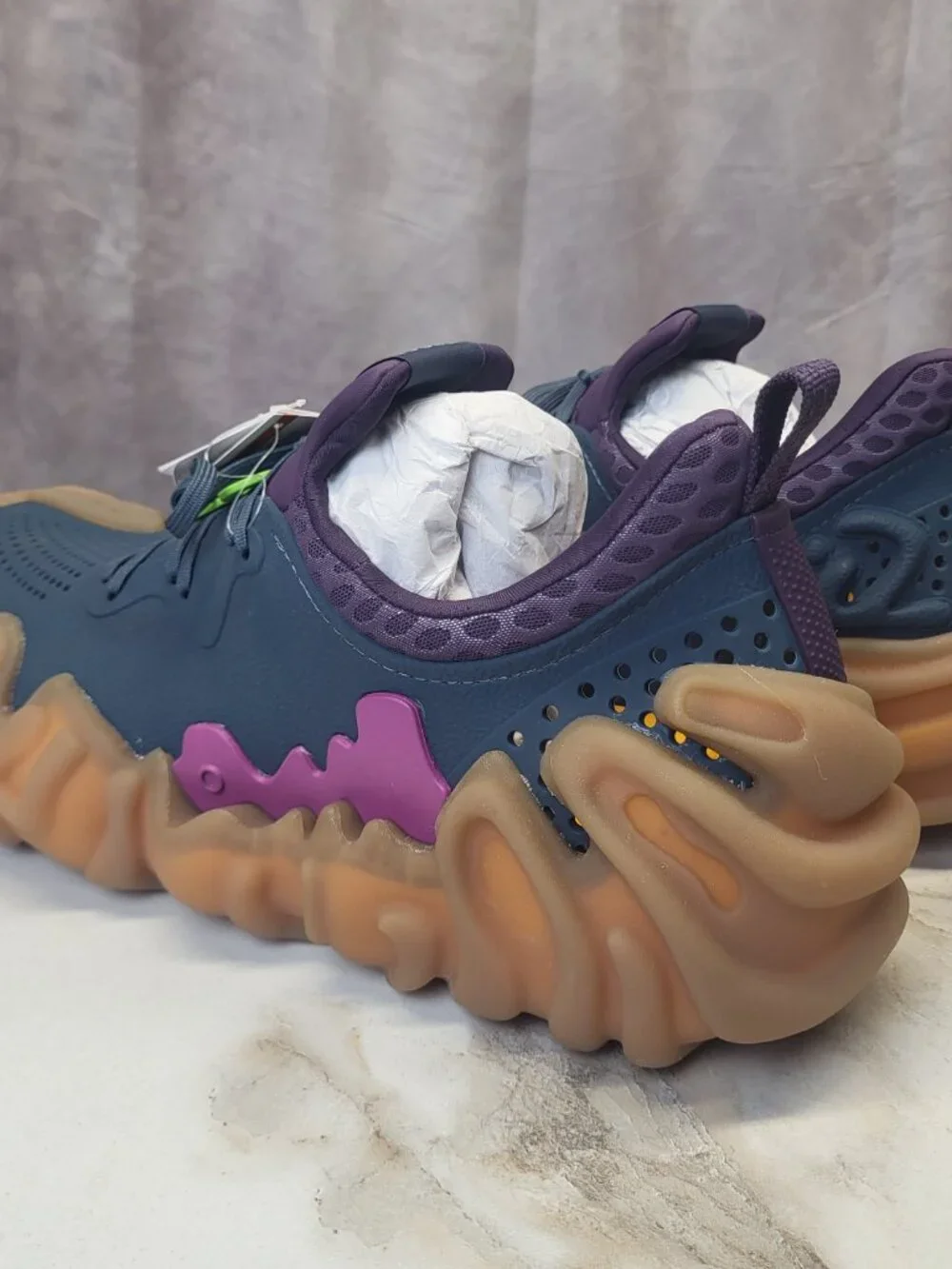 Crocs Salehe Bembury Juniper Taro Size 13 Men's Navy Purple